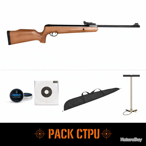 Carabine Snowpeak SR1200W - Cal. 4.5 - Pack CTPU