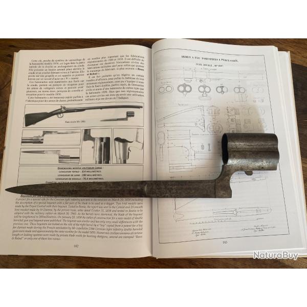 Rare ba�onnette de fusil de voltigeur corse