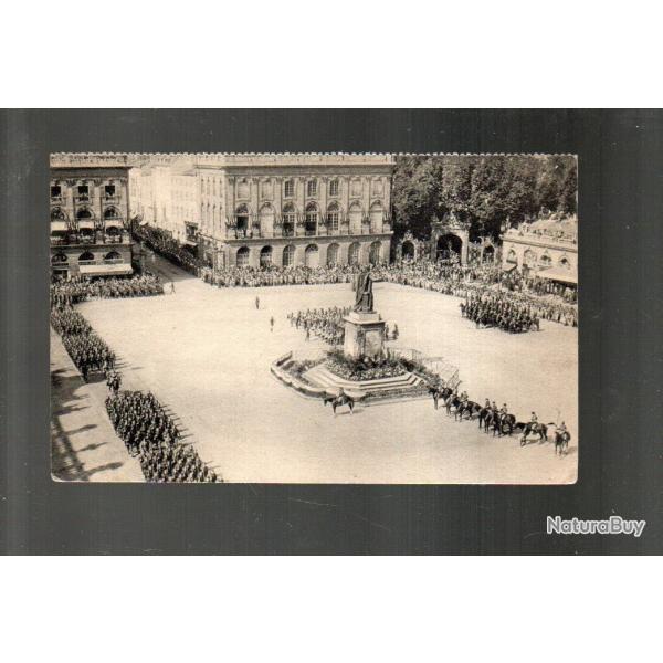 prise d'armes � nancy , cpa