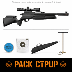 Pack Carabine &agrave; plomb Classique PCP Gamo Arrow - Cal. 5.5 - Pack CTPUP