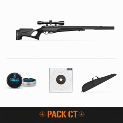 Pack carabine PCP Stoeger XM1 S4 Suppressor et lunette 4x32- Cal. 4.5 - Pack CT