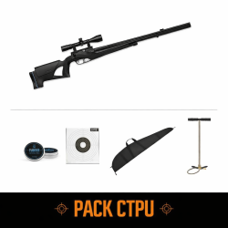 Pack carabine PCP Stoeger XM1 S4 Suppressor et lunette 4x32- Cal. 4.5 - Pack CTPU