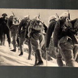 &eacute;cole de haute montagne , chasseurs alpins cpa