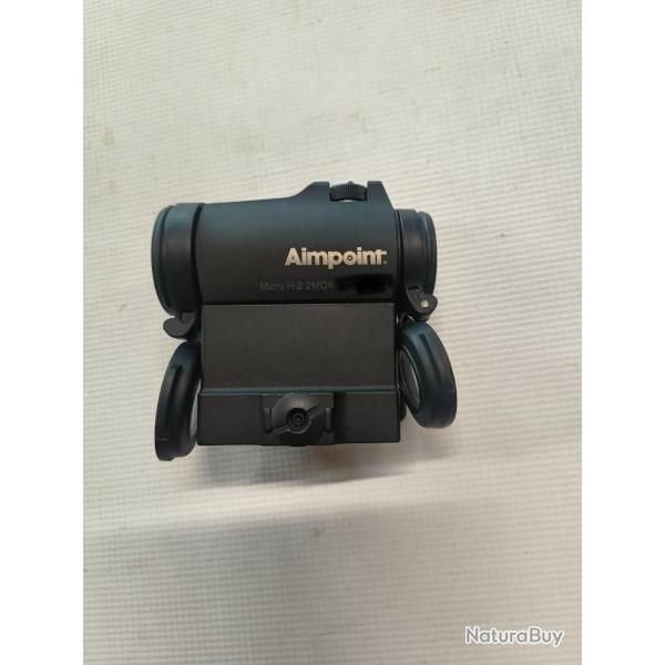 Aimpoint micro H2 2 moa + montage lower 1/3 Midwest Industries