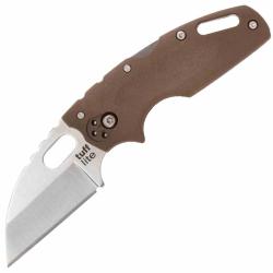 Couteau Cold Steel Tuff Lite Lame Acier AUS-8A Manche Griv-Ex Flat Dark Earth Tri-Ad Lock CS20LTFZ