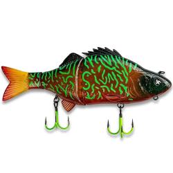 Swimbait MONKEY LURE Purge glider 145 Toxic zebra