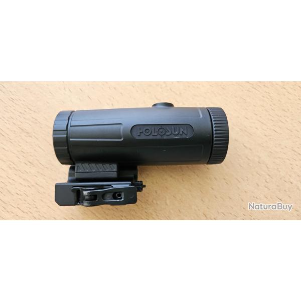 Magnifier Holosun HM6X Grossissement 6x en l'�tat - 1� sans prix de r�serve !!