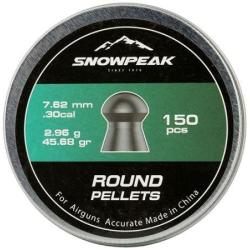 PLOMBS RONDS SNOWPEAK C7.62 X150