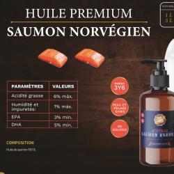 Huile de saumon PREMIUM 1L
