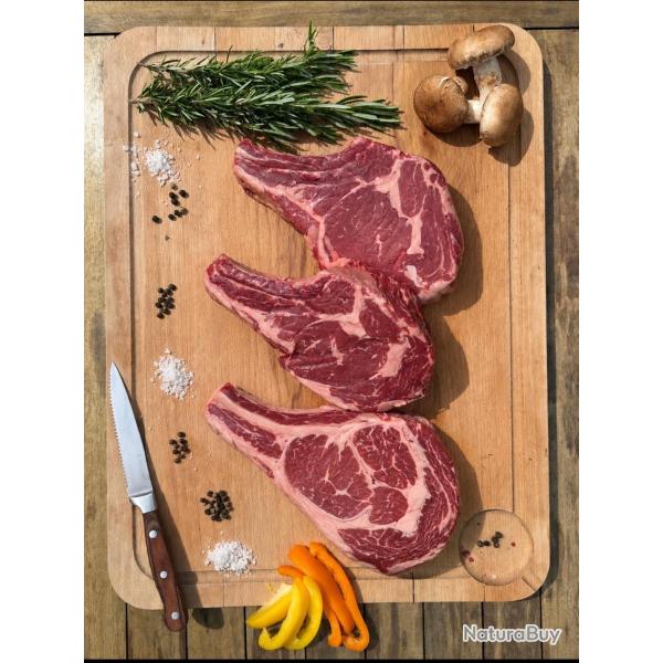 Colis 8 c�tes de boeuf Angus Aberdeen - (8 x 1kg)