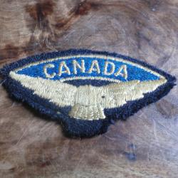 insigne tissu brod&eacute;e aviation arm&eacute;e de l air canadienne RAF canada