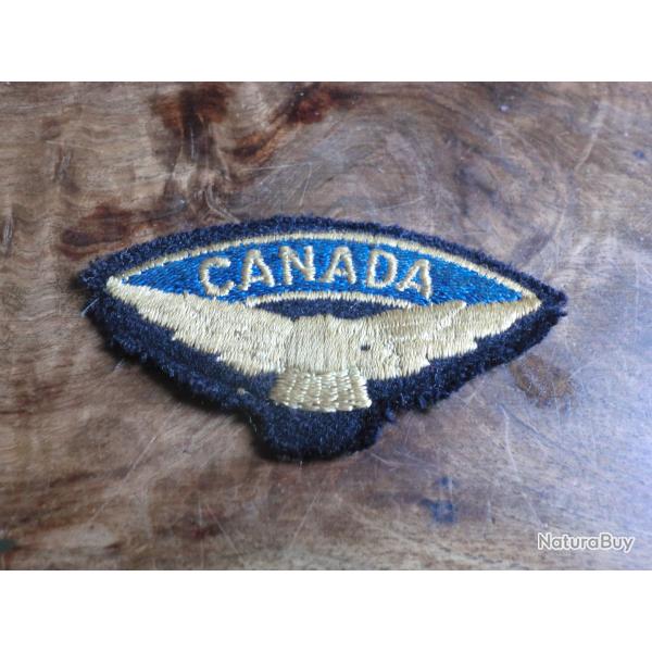 insigne tissu brod�e aviation arm�e de l air canadienne RAF canada