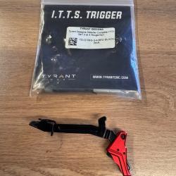 D&eacute;tente Glock Gen 3 et 4 Rouge - Tyrant Designs ITTS Trigger