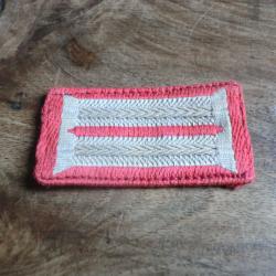 insigne patte de col WW2   officier infanterie
