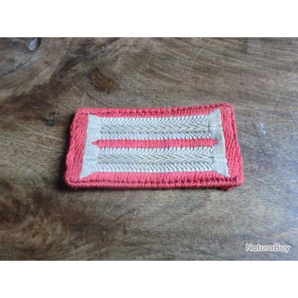 insigne patte de col WW2   officier infanterie