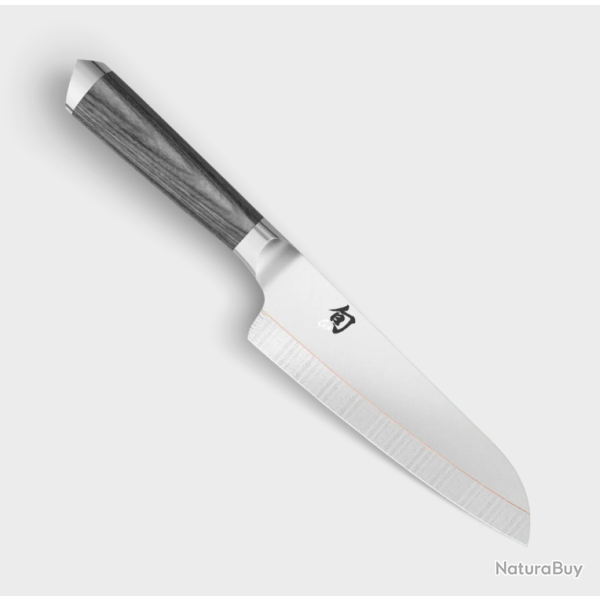 Couteau de cuisine Kai Shun Kagerou DCC-0702 santoku 18 cm damas VG2 VG10