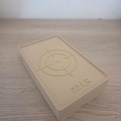 Boite/&eacute;tui de rangement 22 lr