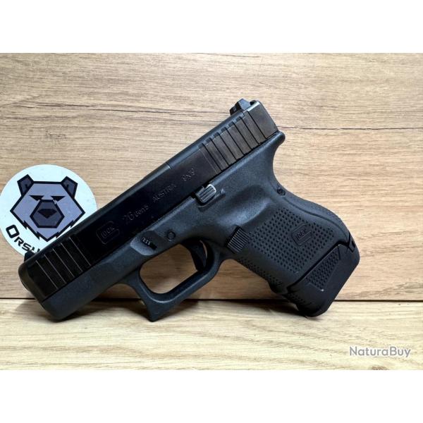 PISTOLET GLOCK 26 GEN5 MOS 9X19 OCCASION