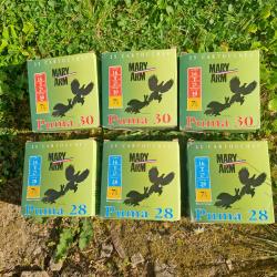 6 bo&icirc;tes de 25 cartouches 16/67 Mary Arm