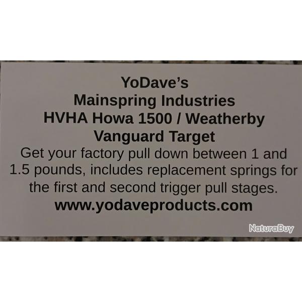 Ressort de d�tente Yodave pour Howa 1500 / Weatherby