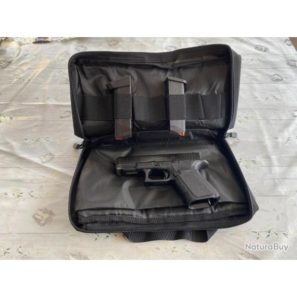 Sac de  transport arme de poing couleur Noir