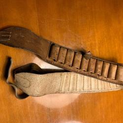 US Militaria Western Ceinture &agrave; Munition Chasse