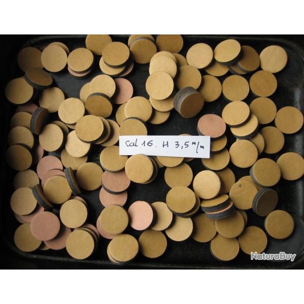 Bourres de compl�ment cal 16 hauteur 3,5 mm