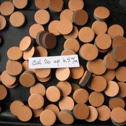Bourres de compl&eacute;ment cal 20 hauteur 4,5 mm