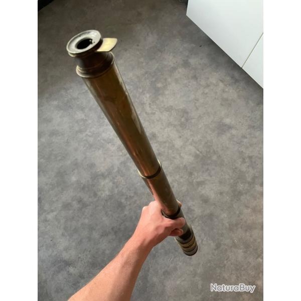 V�ritable longue-vue de sniper britannique (WW2) - t�lescope militaire d'�poque - fonctionnel