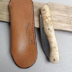 Couteau  Aurillac bois de bouleau
