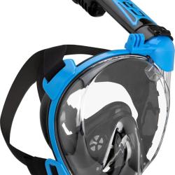 CRESSI Duke Action Full Face Mask - Masque int&eacute;gral CO2 Safe Grande Vision Snorkeling No Fog avec Tu