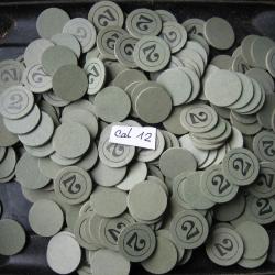 100 cartons num&eacute;rot&eacute;s cal 12 No 2 ou neutres