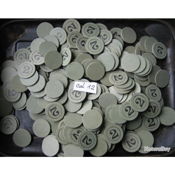 100 cartons num�rot�s cal 12 No 2 ou neutres