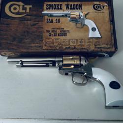 REVOLVER COLT 45 SMOKE WAGONCO2 Plombs 4.5mm excellent &eacute;tat