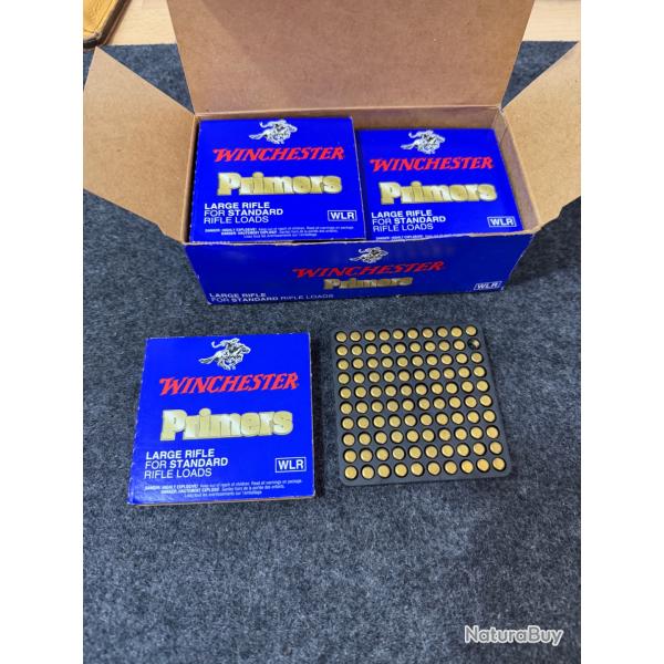 1000 amorces winchester large rifle