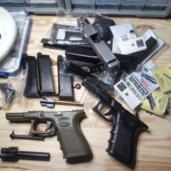 Lot pieces Glock KJW et Guarder