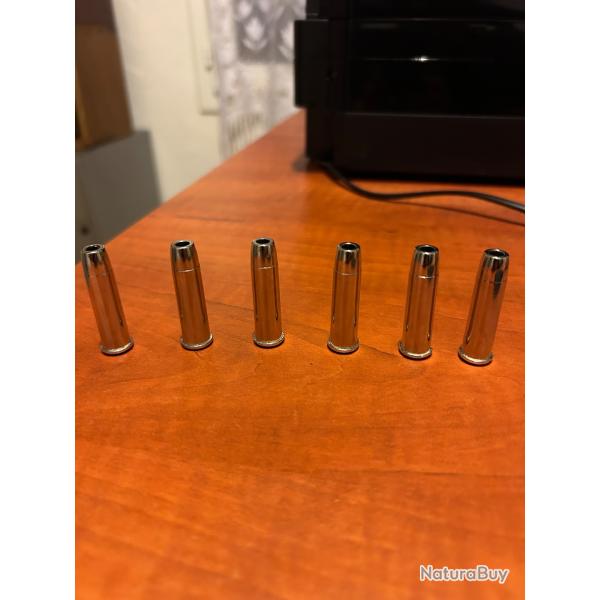 6 douilles 4,5mm � plombs pour M29 / 629 / SAA45
