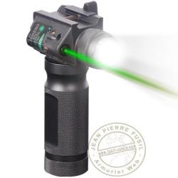UX Laserlight - Poign&eacute;e, pointeur laser et lampe tactique