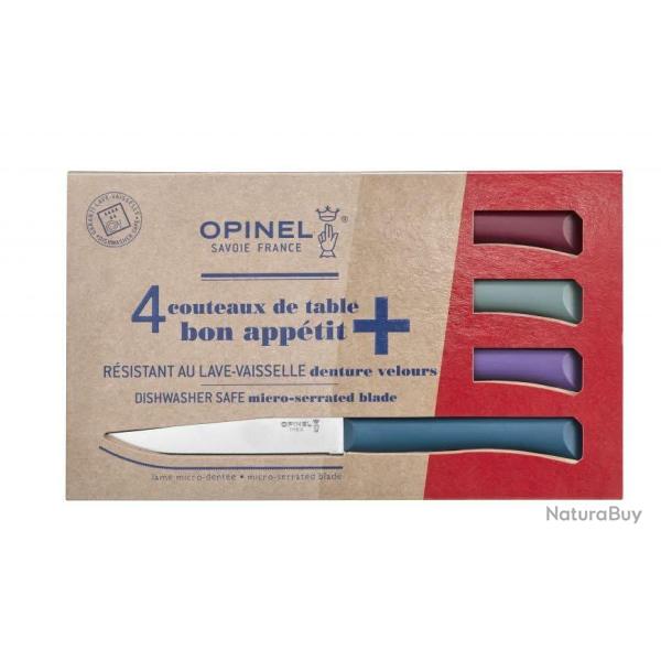 Opinel Coffret 4 couteaux de table Bon App�tit Glam