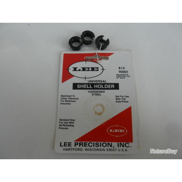 lot de trois Shell Holder pour rechargement