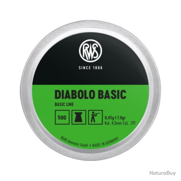 PLOMBS DIABOLO CLASSIC 4.5MM X500 - RWS