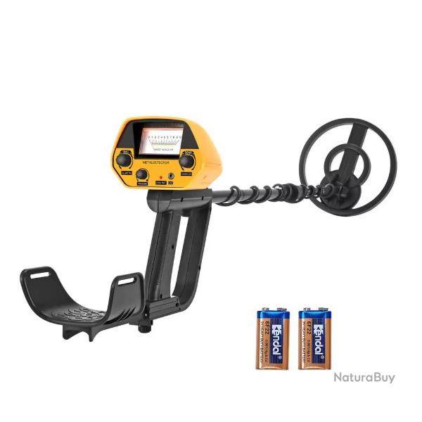 D�tecteur de m�taux de haute pr�cision pour adultes et enfants, bobine de recherche �tanche de 25cm