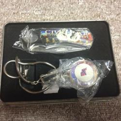 Coffret couteau et montre Civil War