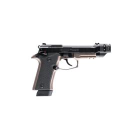 Pistolet BERETTA 80X cheetah tactical sp&eacute;cial &eacute;dition cal.9mm court (380auto) 15 coups filet&eacute;