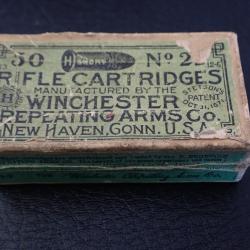 Boite vide de 50 cartouches WINCHESTER calibre .22 short