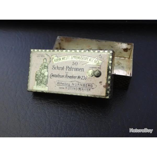 Boite vide RWS 50 cartouches pour revolver N� 230