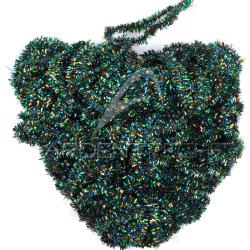 Herl de paon synth&eacute;tique micro 1 mm Noir