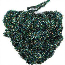 Herl de paon synth&eacute;tique micro 1 mm Noir