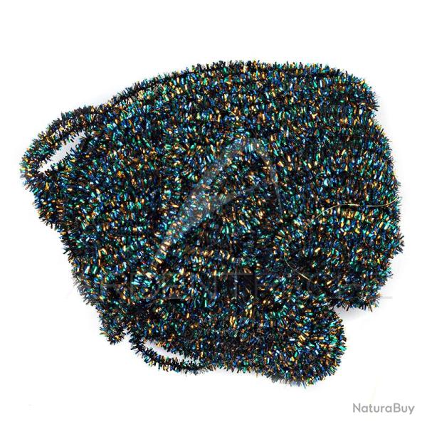 Herl de paon synth�tique micro 1 mm Bleu