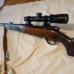 Vente carabine sako 375hh avec lunette de battue Nikon monarque.